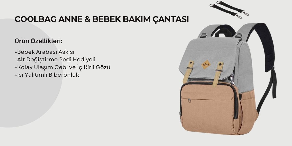 COOLBAG ANNE & BEBEK BAKIM ÇANTASI