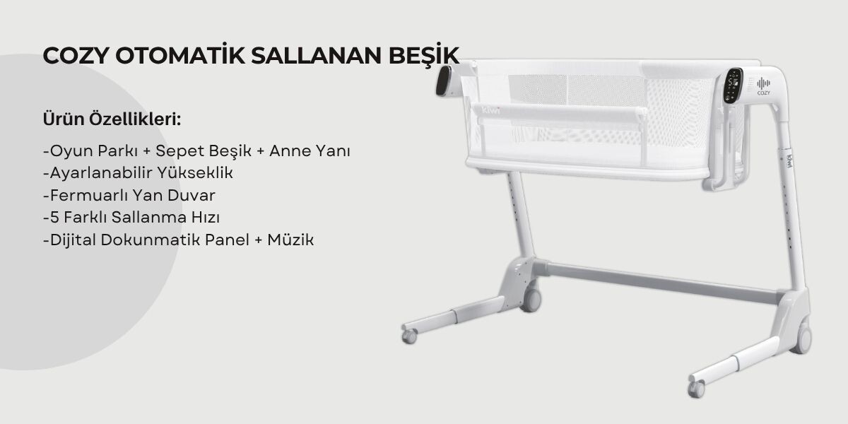 COZY OTOMATİK SALLANAN BEŞİK