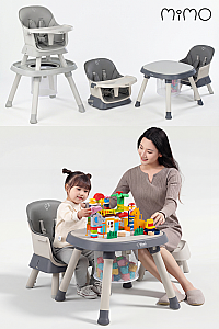 Kiwi Mimo 12’si 1 Arada Çok Fonksiyonlu Mama Sandalyesi – Oyun & Aktivite Masası - 25